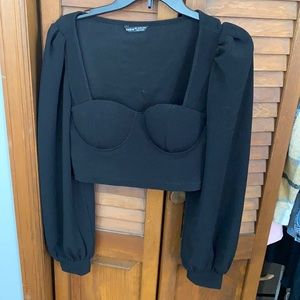 Black Corset Top